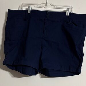 Torrid Women’s Navy Blue Stretch Shorts